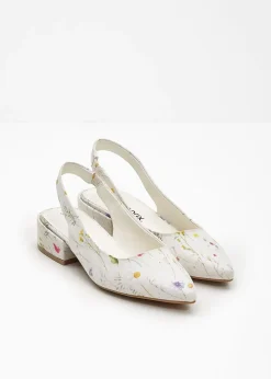 bonprix Escarpins slingback à talon plat|Femme Escarpins