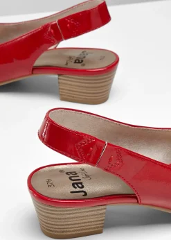Jana Escarpins slingback , largeur confortable|Femme Marques|Chaussures Confort