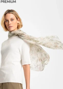 bonprix Foulard en soie|Femme Écharpes & Foulards|Premium