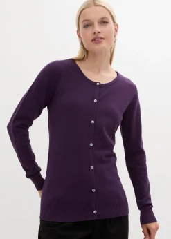 Femme bonprix Maille|Basiques|Gilet ajusté en fine maille