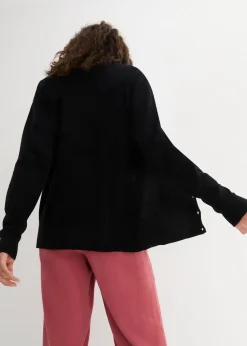 bonprix Gilet boutonné en maille fine|Femme Maille|Basiques