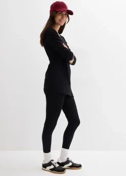 bonprix Gilet cache-cœur de grossesse et legging confortable (ens. 2 pces)|Femme Femme Enceinte
