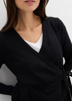 bonprix Gilet cache-cœur de grossesse et legging confortable (ens. 2 pces)|Femme Femme Enceinte