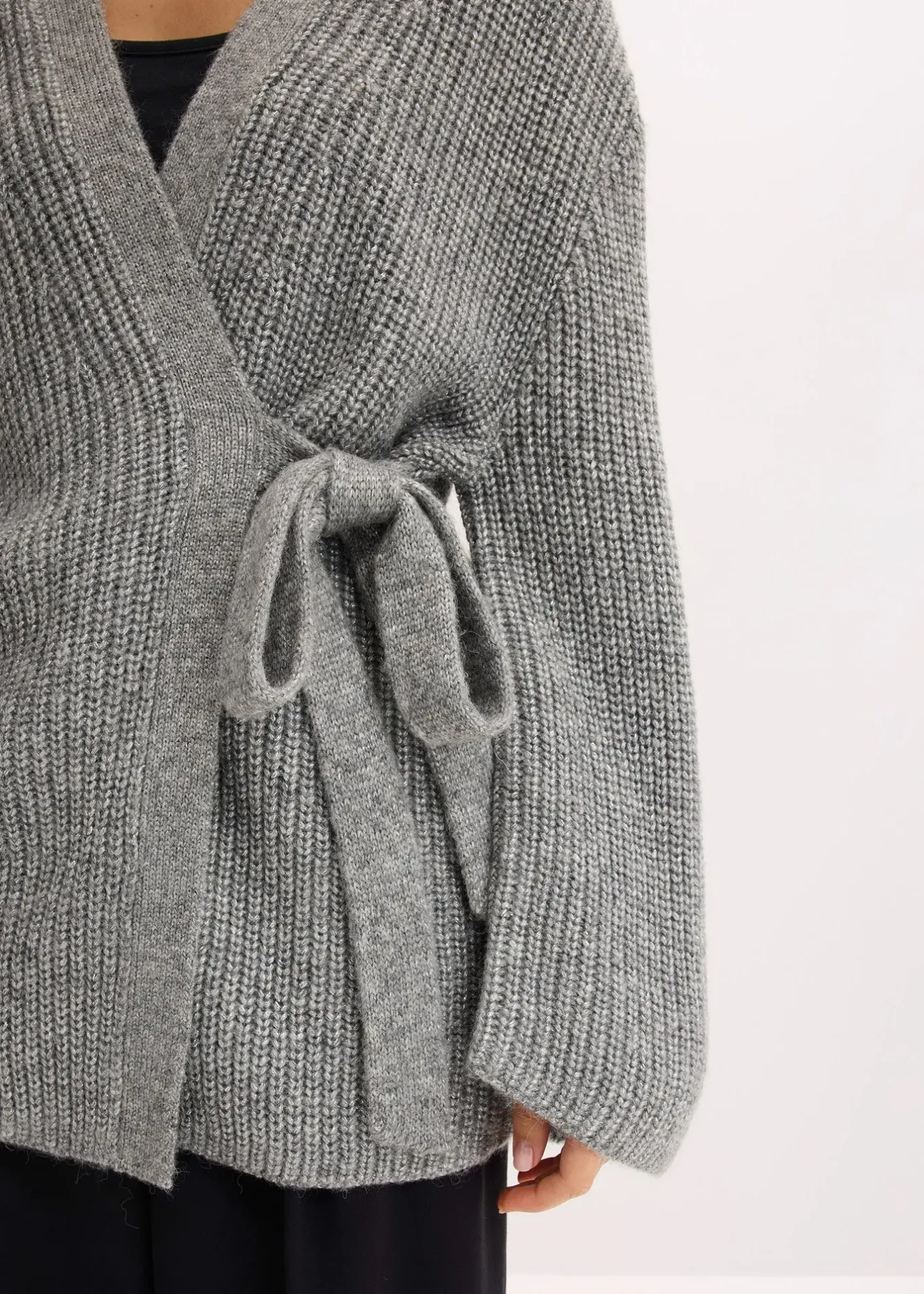 Femme bonprix Pulls & Gilets|Gilet cache-cœur oversize