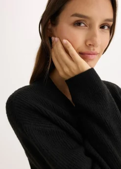 bonprix Gilet court en maille|Femme Maille|Pulls & Gilets