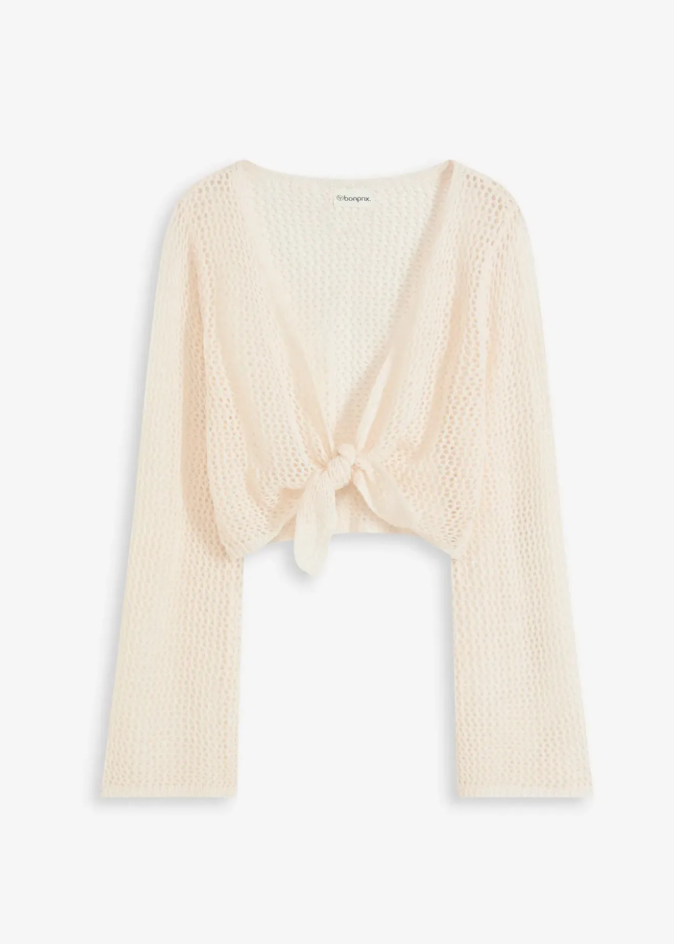 Femme bonprix Vêtements De Plage|Maille|Gilet de plage transparent, aspect crochet