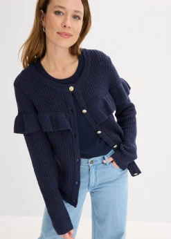 Femme bonprix Maille|Pulls & Gilets|Gilet en fine maille