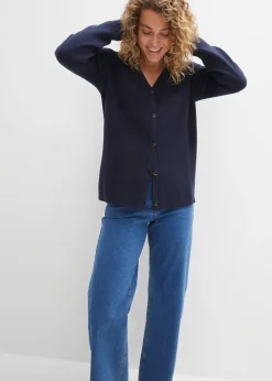 Femme bonprix Maille|Basiques|Gilet en fine maille