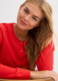 Femme bonprix Maille|Basiques|Gilet en fine maille