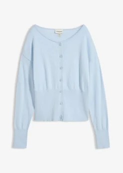 bonprix Gilet en fine maille à col rond|Femme Maille|Pulls & Gilets