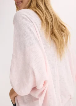 bonprix Gilet en fine maille 100% coton|Femme Maille|Pulls & Gilets