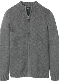 Homme bonprix Pulls & Gilets|Gilet en fine maille 100% coton