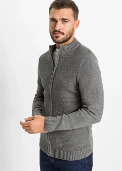 Homme bonprix Pulls & Gilets|Gilet en fine maille 100% coton