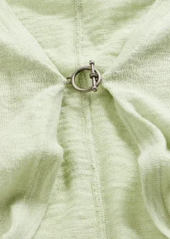 bonprix Gilet en fine maille 100% coton|Femme Maille|Pulls & Gilets