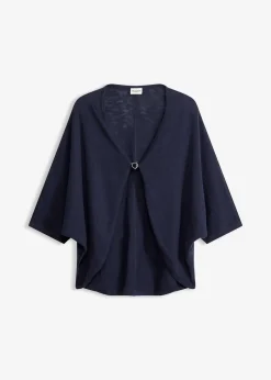 Femme bonprix Maille|Pulls & Gilets|Gilet en fine maille 100% coton