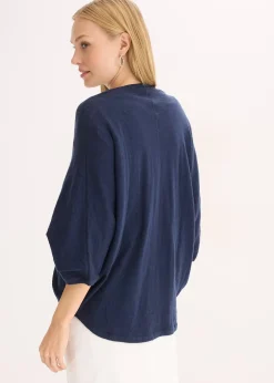 Femme bonprix Maille|Pulls & Gilets|Gilet en fine maille 100% coton