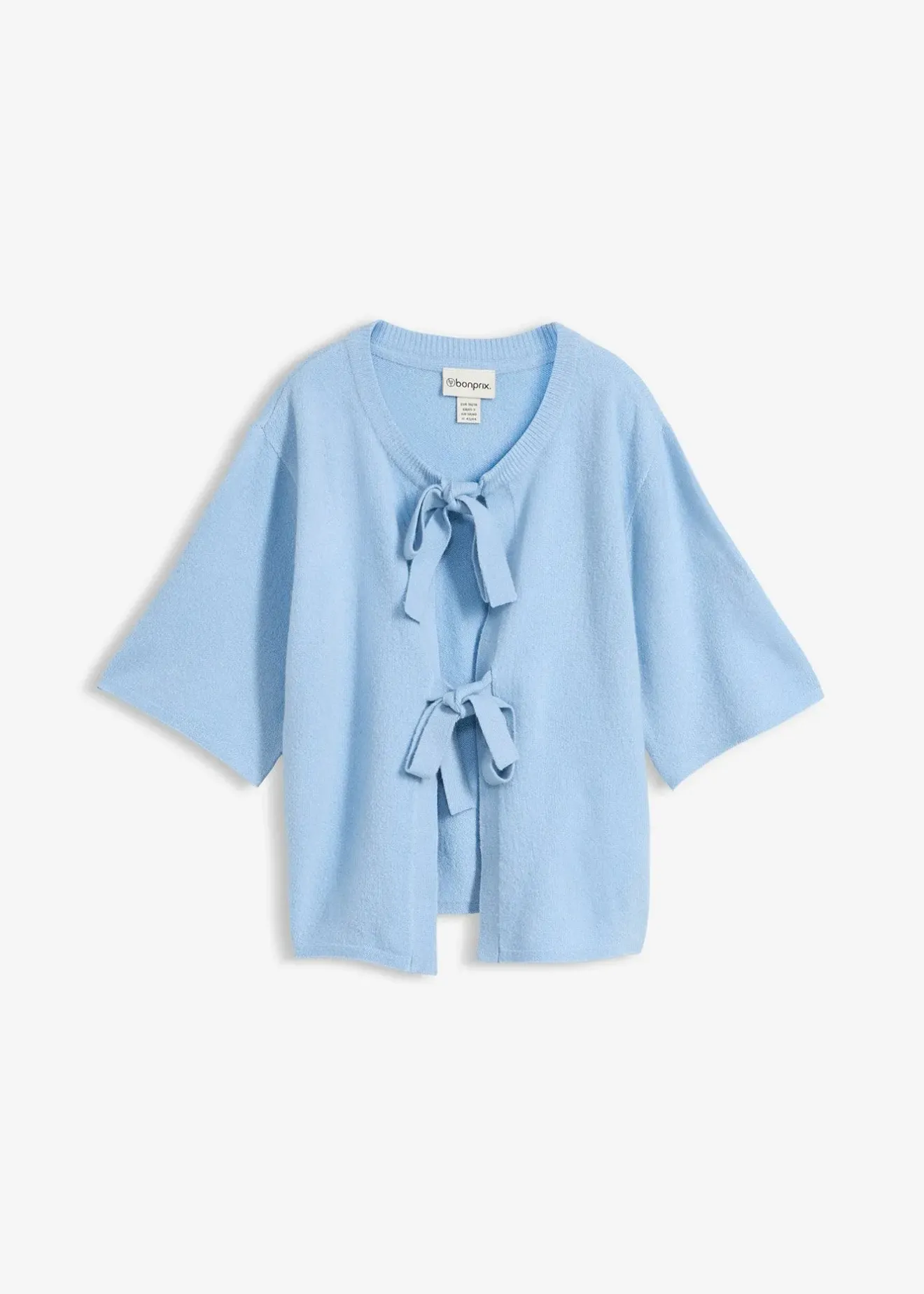 bonprix Gilet en fine maille à nouettes|Femme Maille|Pulls & Gilets