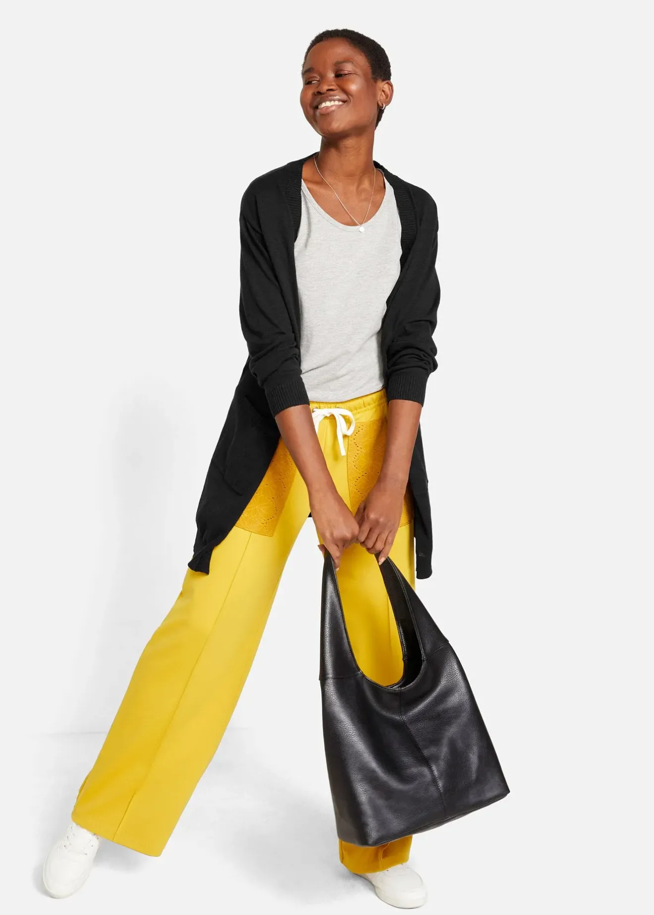 bonprix Gilet en fine maille de coton|Femme Maille|Basiques