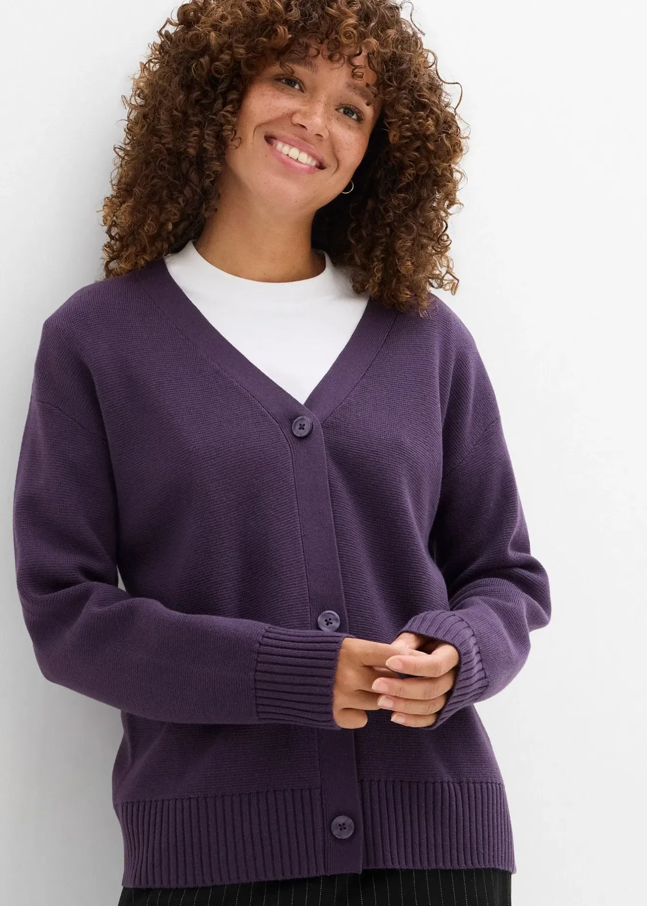 bonprix Gilet en fine maille milano|Femme Maille|Basiques