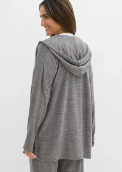 Femme bonprix Basiques|T-Shirts & Tops|Gilet en fine maille mélangée