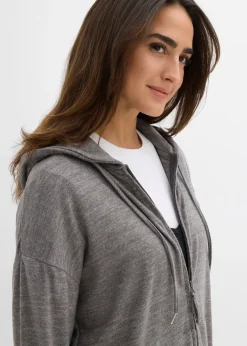 Femme bonprix Basiques|T-Shirts & Tops|Gilet en fine maille mélangée