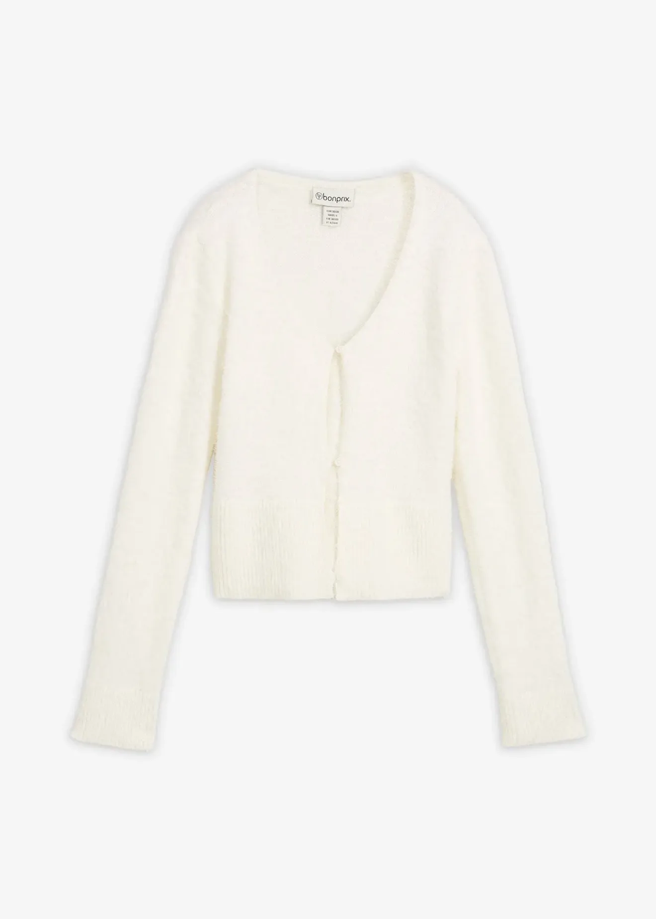 bonprix Gilet en fine maille poilue|Femme Maille|Pulls & Gilets