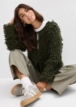 bonprix Gilet en grosse maille|Femme Maille|Pulls & Gilets