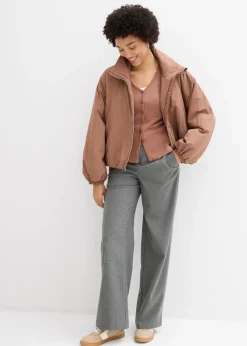 Femme bonprix Basiques|T-Shirts & Tops|Gilet en jersey épais 100% coton