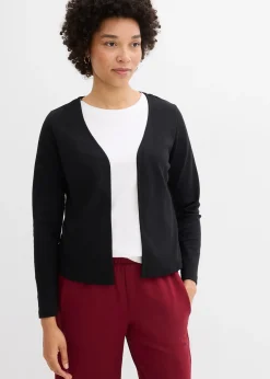 bonprix Gilet en jersey épais 100% coton|Femme Basiques|T-Shirts & Tops