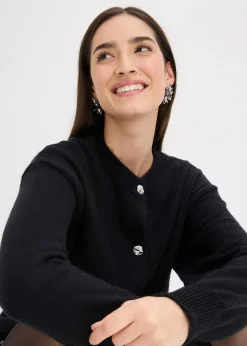 bonprix Gilet en maille à boutons décoratifs|Femme Maille|Pulls & Gilets