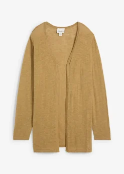 bonprix Gilet en maille 100% coton flammé|Femme Maille|Basiques