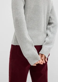 bonprix Gilet en maille à nœuds|Femme Maille|Pulls & Gilets