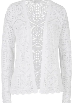 bonprix Gilet en maille ajourée|Femme Maille|Pulls & Gilets