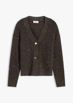 bonprix Gilet en maille ajourée|Femme Maille|Pulls & Gilets