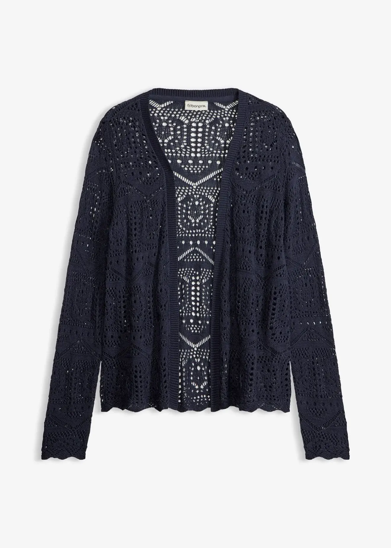 bonprix Gilet en maille ajourée|Femme Maille|Pulls & Gilets