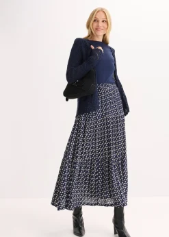 bonprix Gilet en maille ajourée|Femme Maille|Pulls & Gilets