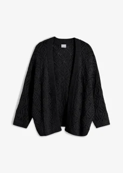 bonprix Gilet en maille ajourée|Femme Maille|Pulls & Gilets