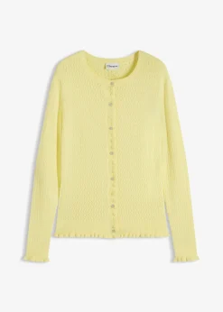 Femme bonprix Maille|Pulls & Gilets|Gilet en maille ajourée