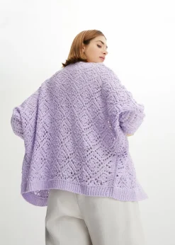 Femme bonprix Maille|Pulls & Gilets|Gilet en maille ajourée