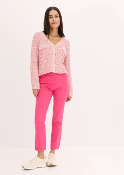 bonprix Gilet en maille bouclette|Femme Maille|Pulls & Gilets