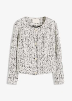 bonprix Gilet en maille bouclette|Femme Maille|Pulls & Gilets