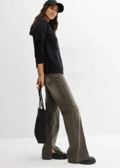 bonprix Gilet en maille, col rond|Femme Maille|Basiques