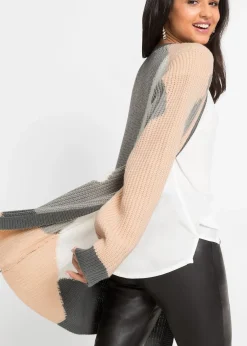 bonprix Gilet en maille oversize|Femme Maille|Pulls & Gilets