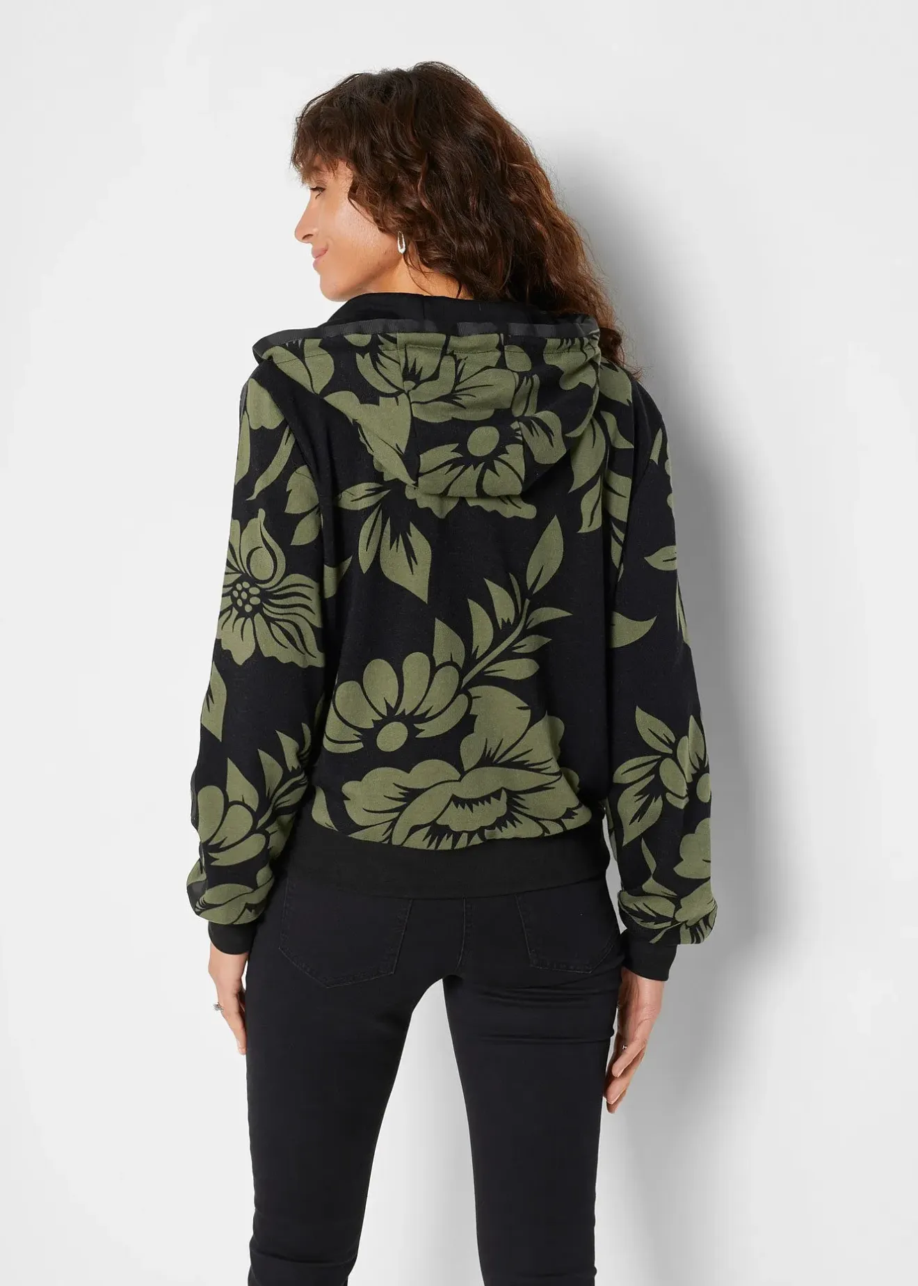 bonprix Gilet en molleton de coton mélangé|Femme Sweats