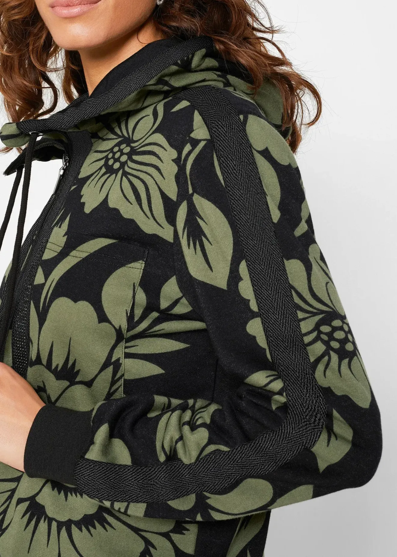 bonprix Gilet en molleton de coton mélangé|Femme Sweats