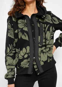 bonprix Gilet en molleton de coton mélangé|Femme Sweats