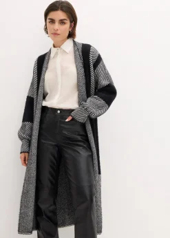 Femme bonprix Maille|Pulls & Gilets|Gilet long en maille