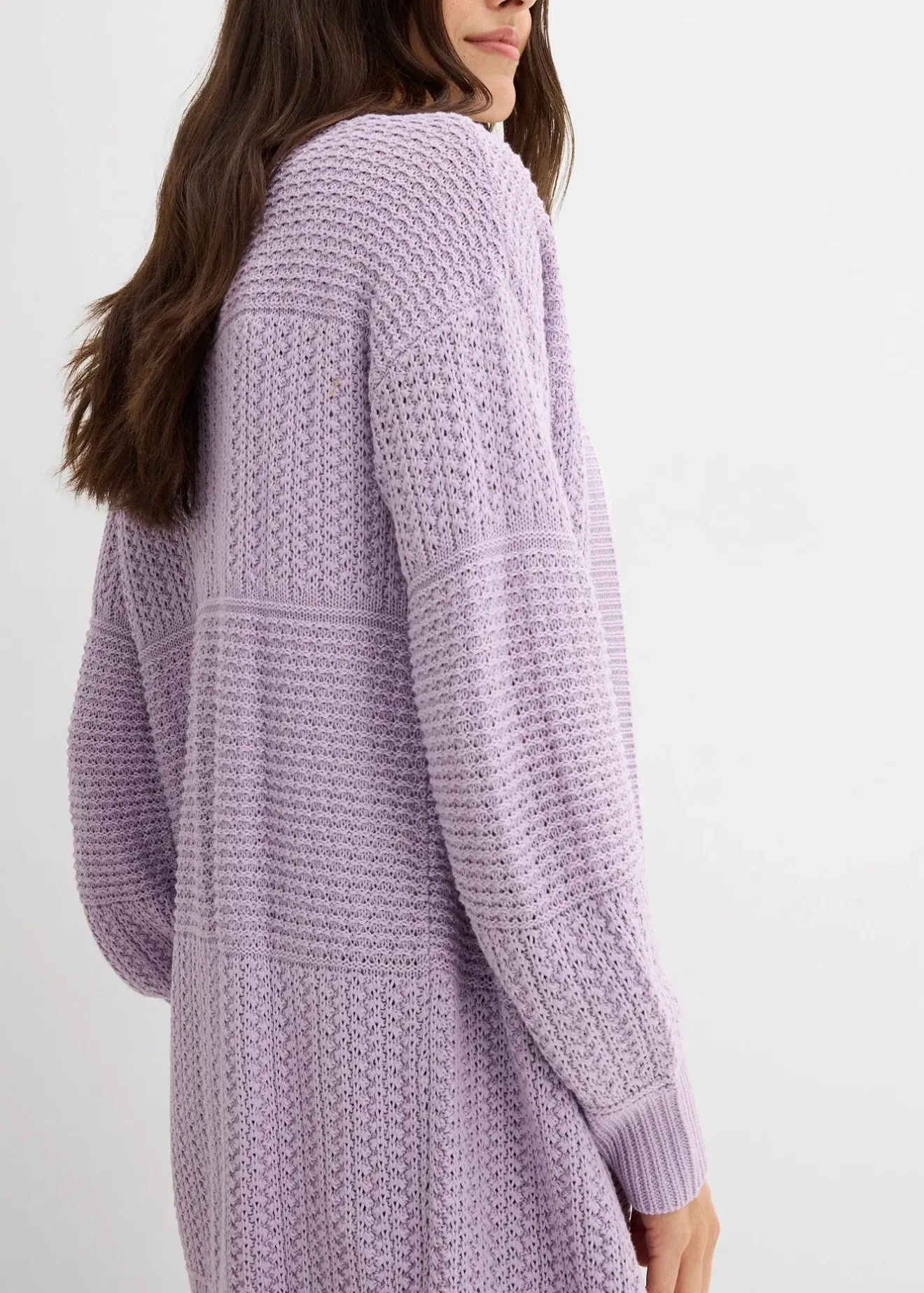 Femme bonprix Maille|Pulls & Gilets|Gilet long en maille