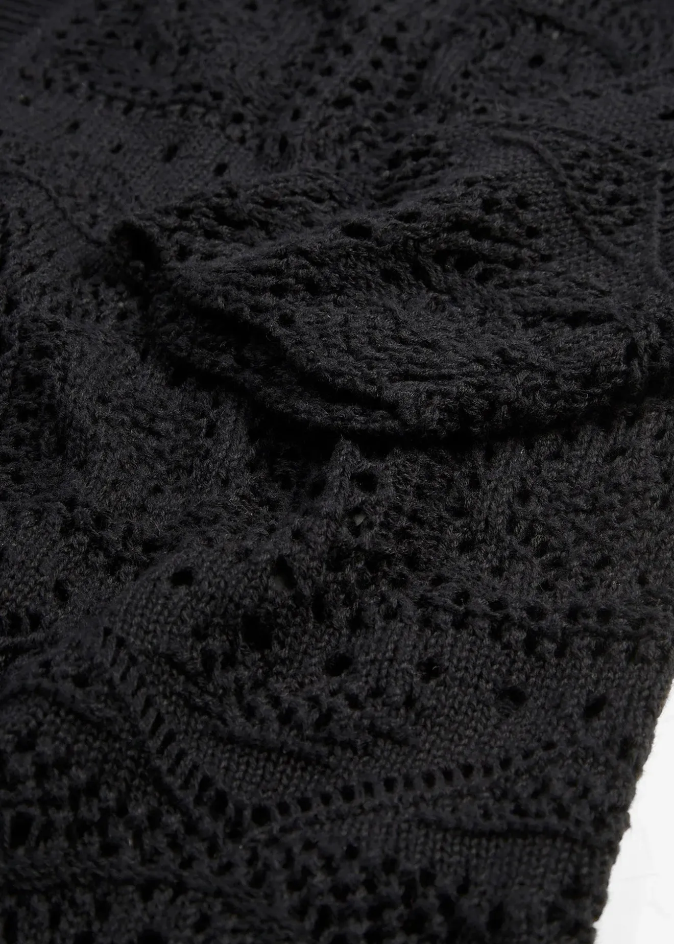 bonprix Gilet long en maille ajourée|Femme Maille|Pulls & Gilets