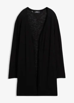 bonprix Gilet long en maille, ouvert|Femme Maille|Basiques